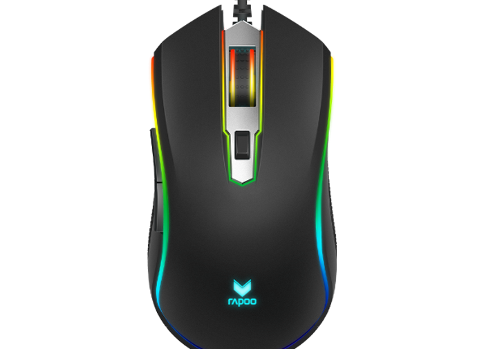 RAPOO V25S Wired Gaming Optical Mouse RGB